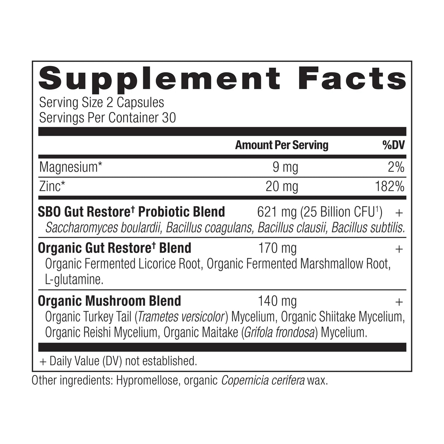 Ancient Nutrition SBO Probiotics Gut Restore Capsules 2