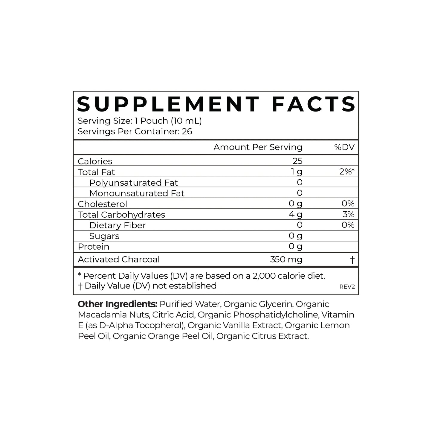 Cymbiotika Activated Charcoal Liquid Packets 3