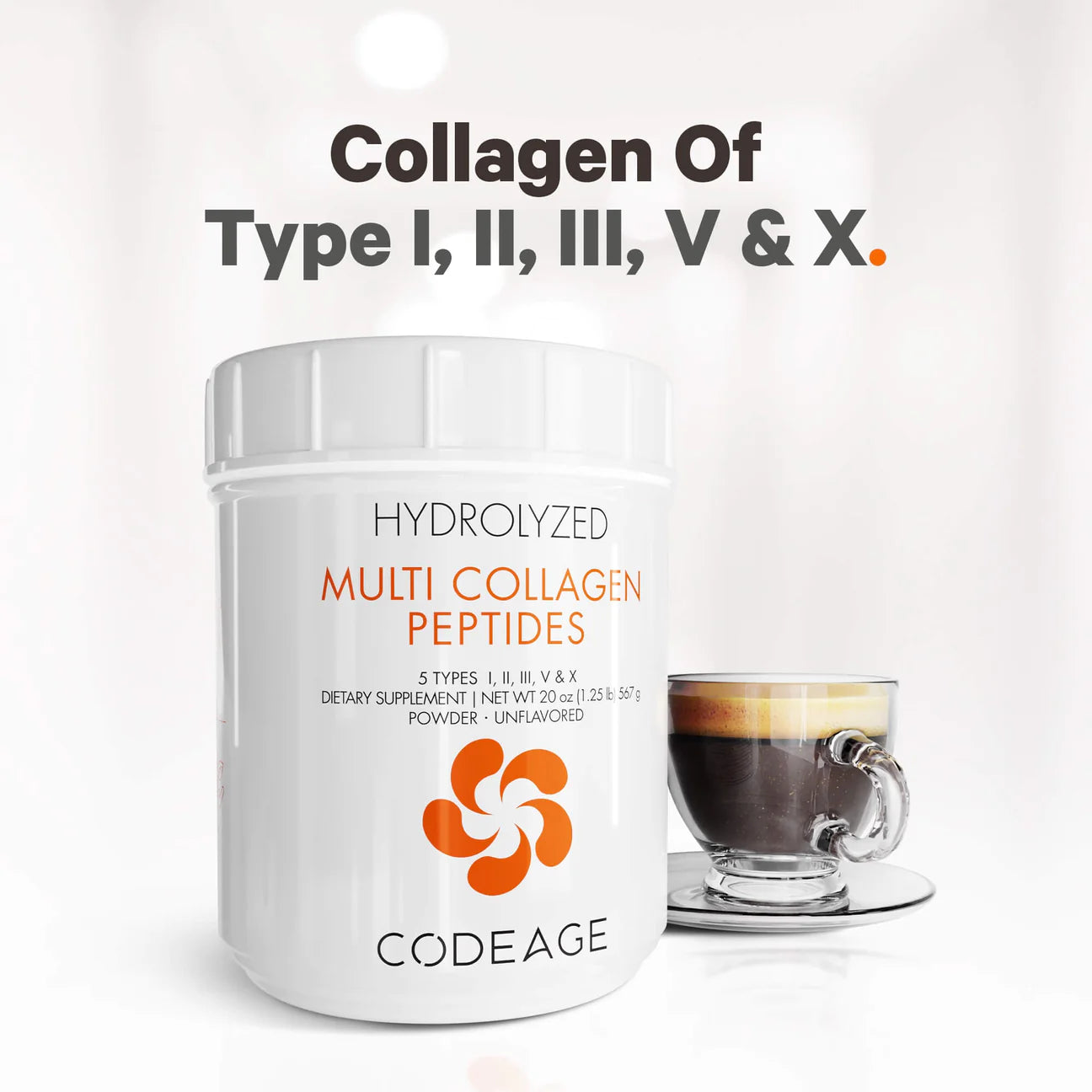 Codeage Hydrolyzed Multi Collagen Peptides Powder 3