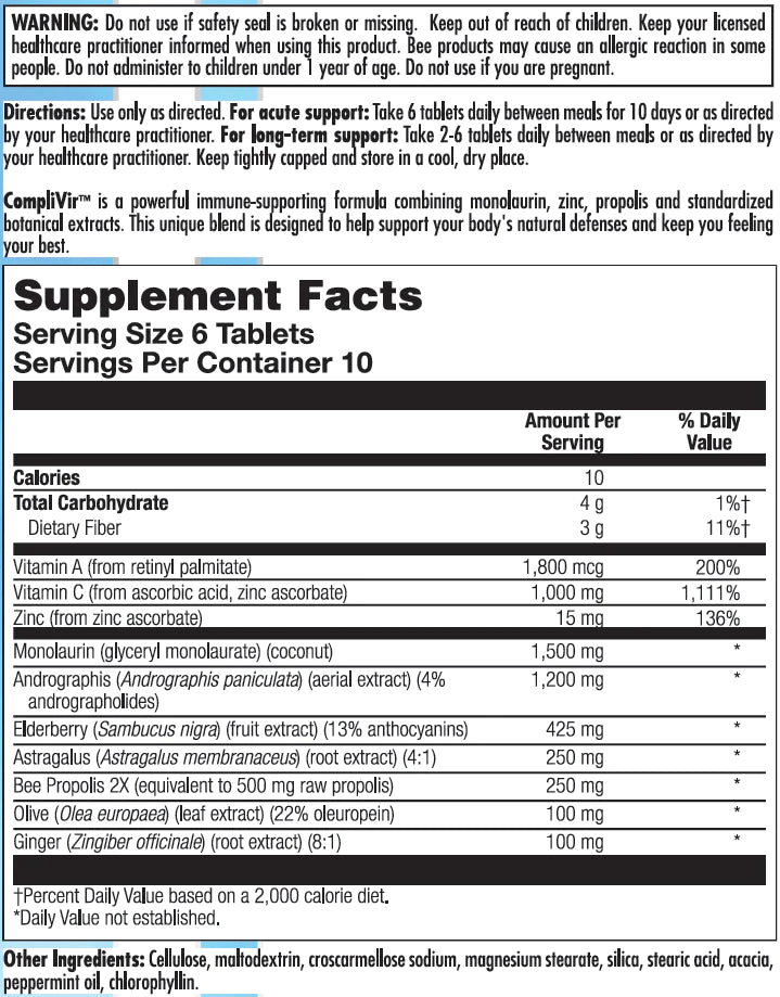 Nutra Biogenesis Complivir Capsules 2