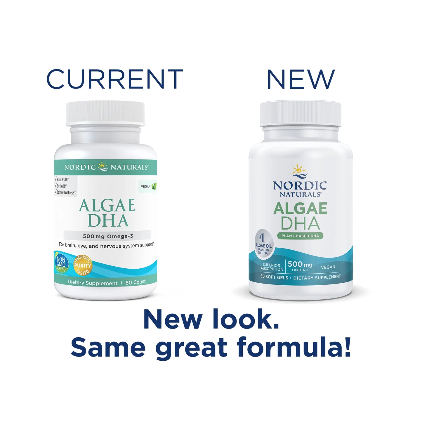Nordic Naturals Algae DHA - Plant Based softgels 3