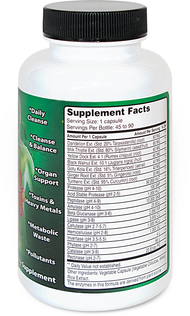 Allegany Nutrition Daily Detox Capsules 2