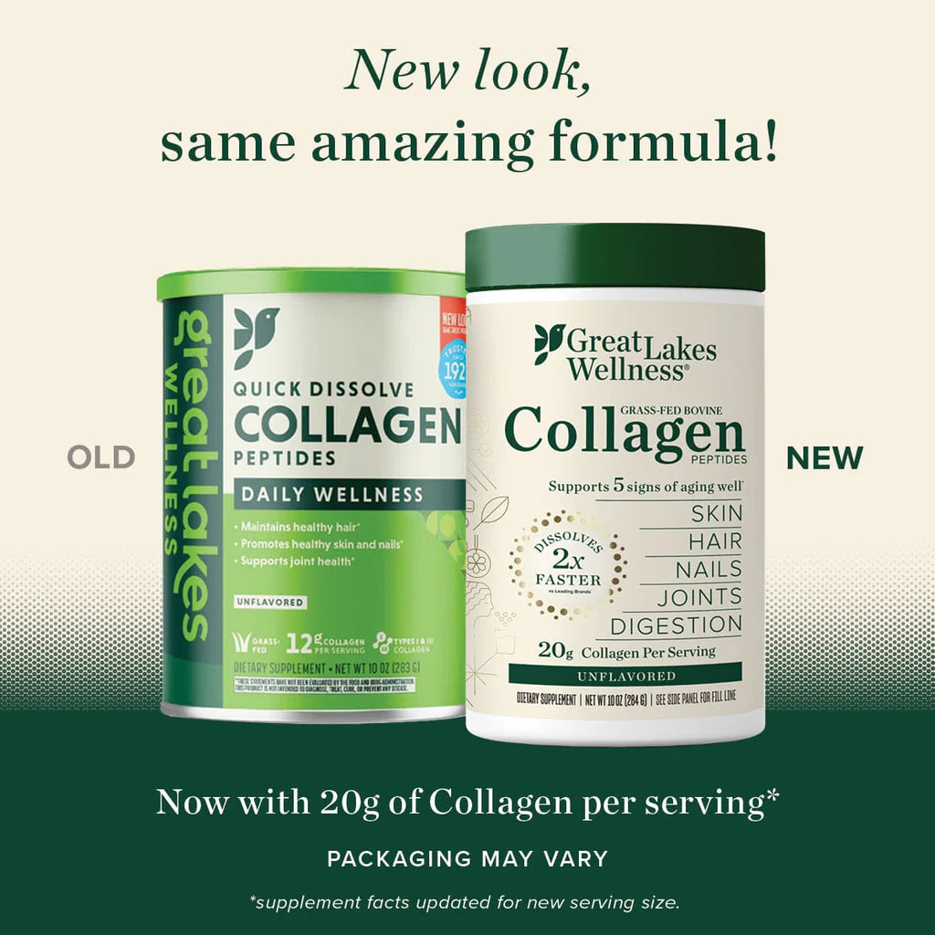 Great Lakes Grass-Fed Bovine Collagen Peptides Powder 3