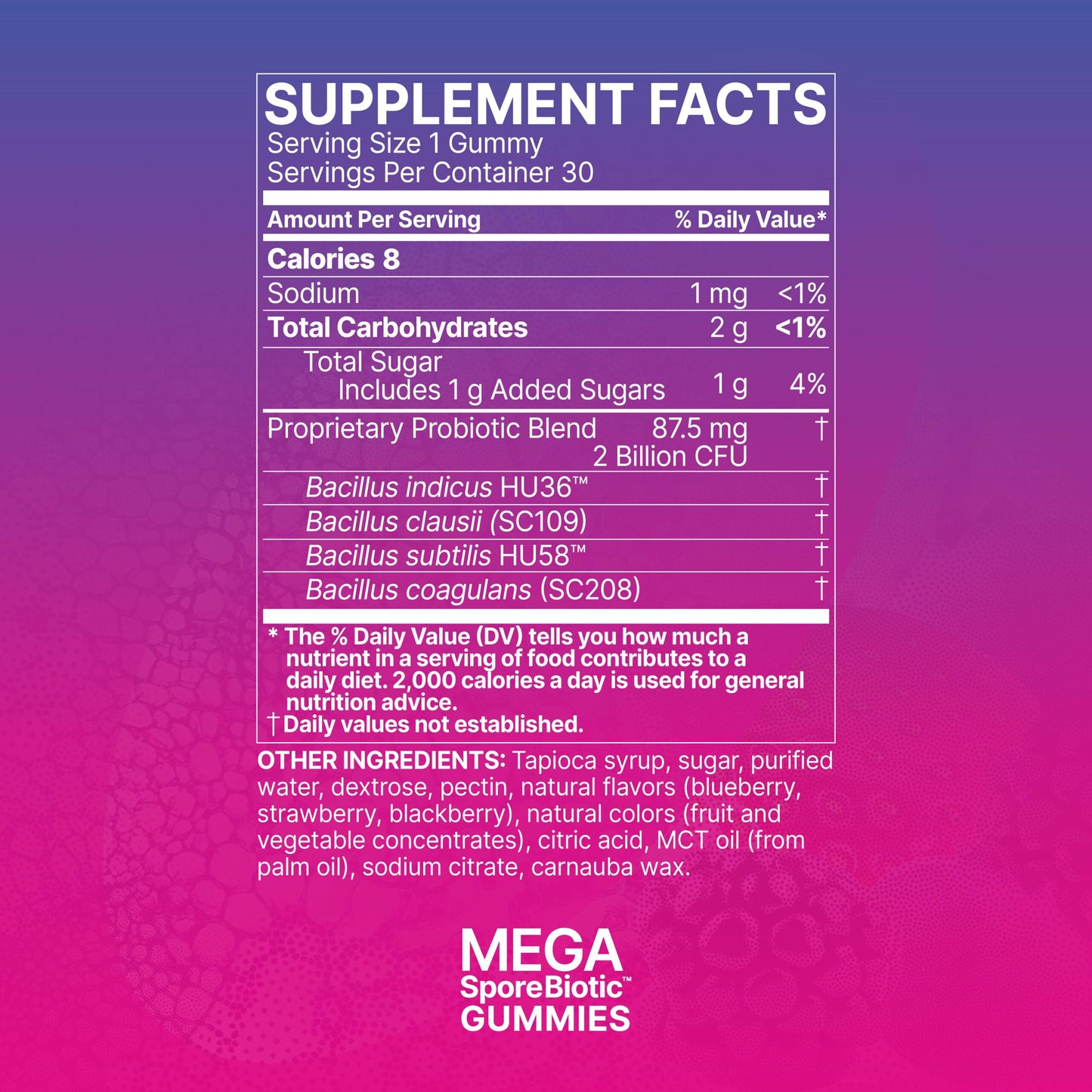 Microbiome Labs MegaSporeBiotic Kids Gummies