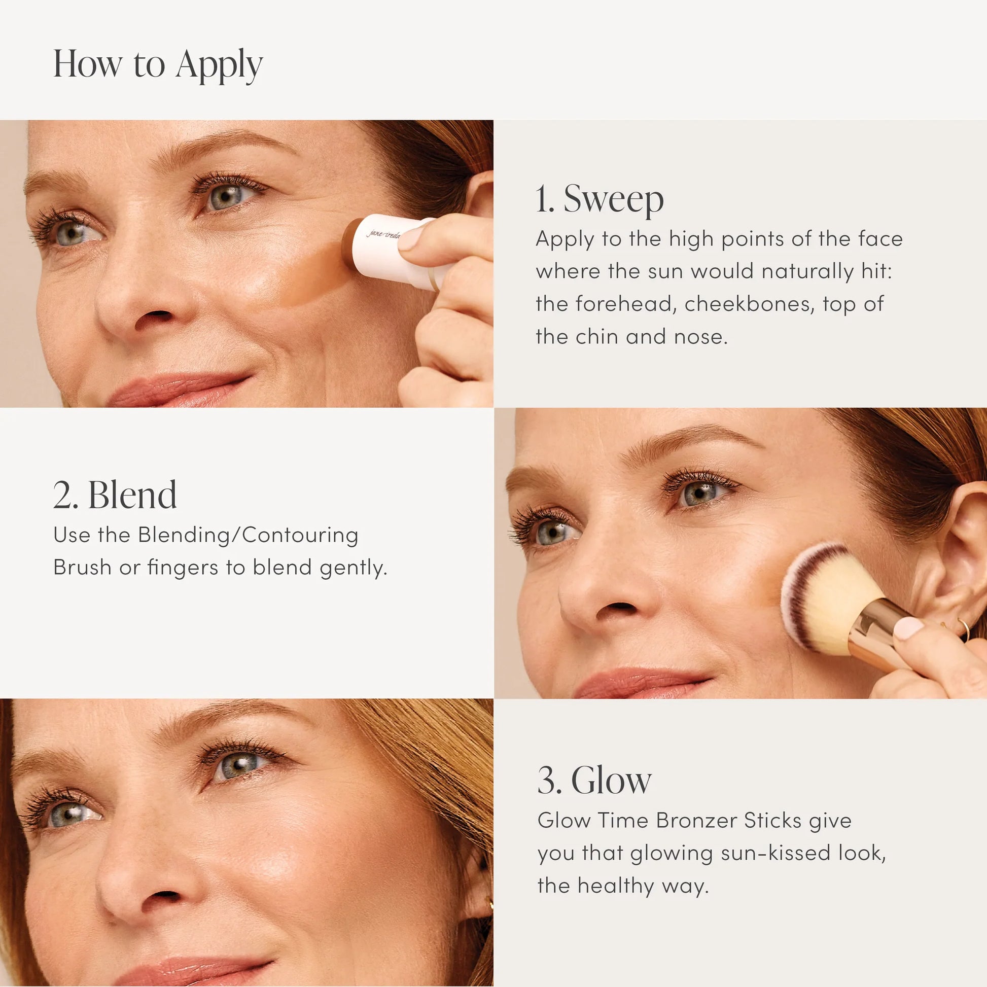 Jane Iredale Glow Time Bronzer Stick 2
