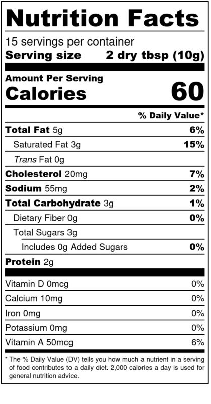 Mt. Capra Dehydrated Goat Milk Cream Flakes 5