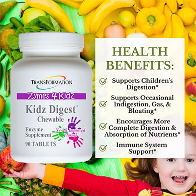 Transformation Enzyme Kidz Digest Chewable Tablets 4