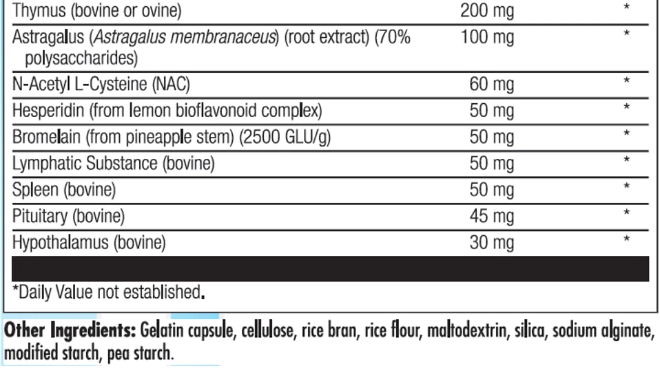 Nutra Biogenesis Immune Balancing Complex Capsules 3