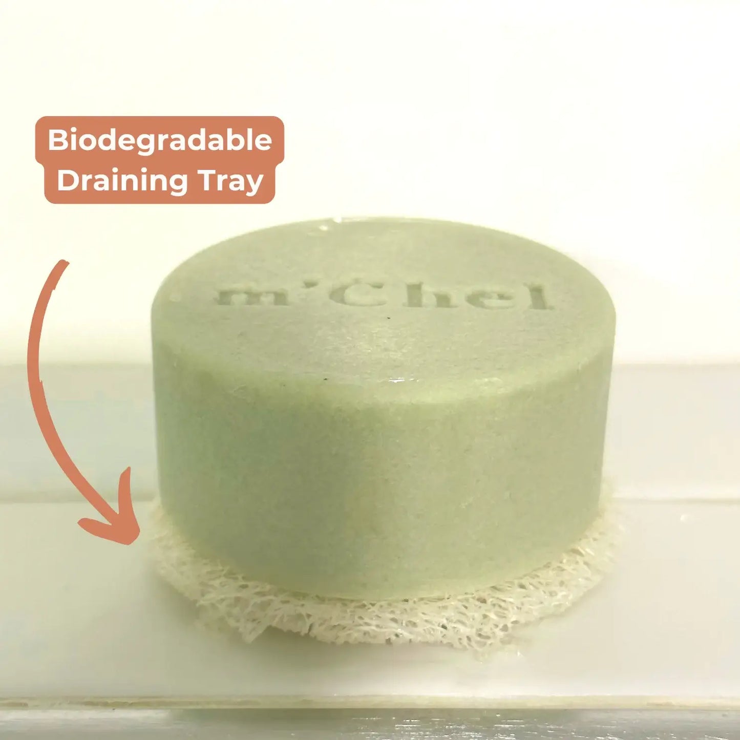 m'Chel Haircare High Shine Shampoo Bar