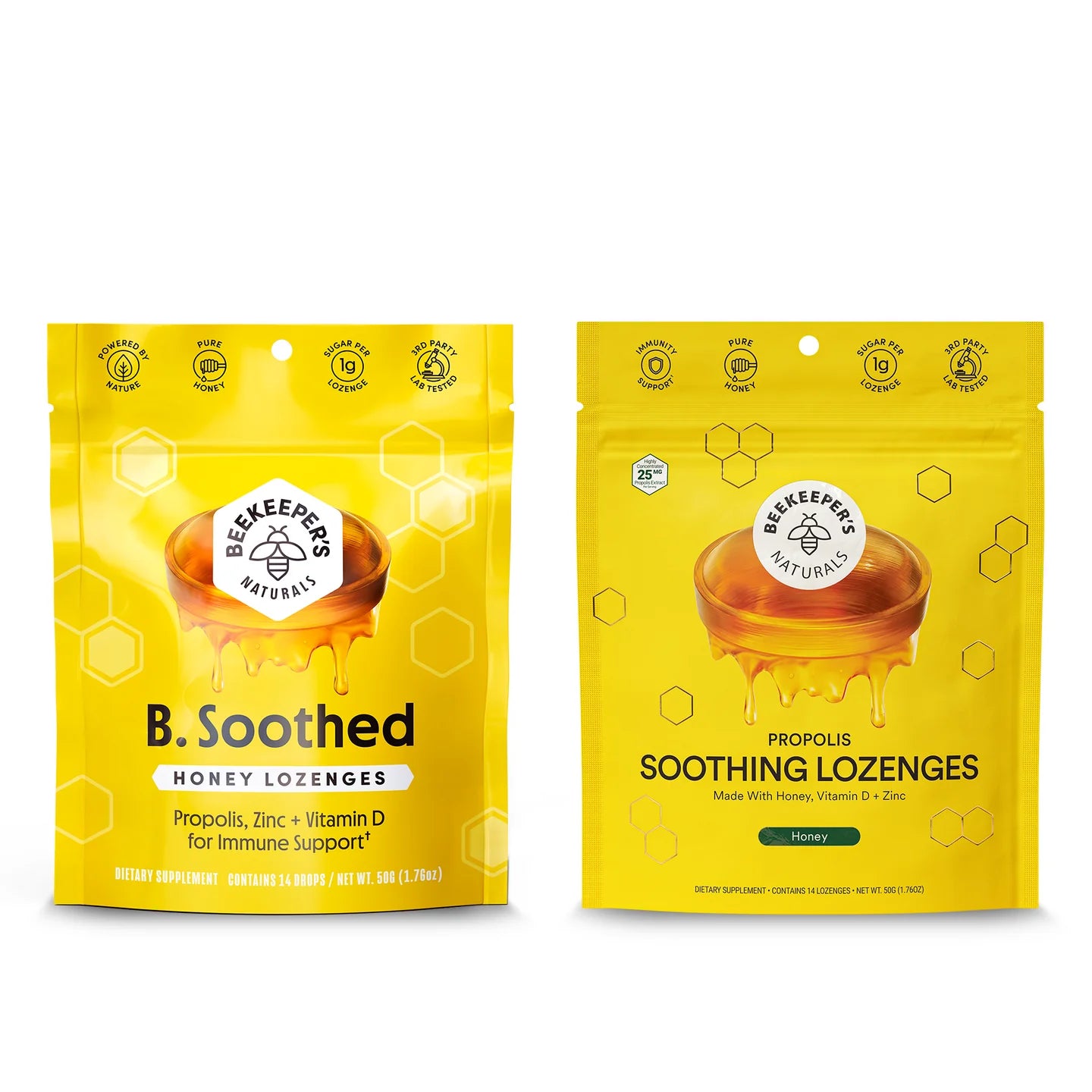 Beekeeper's Naturals B. Soothed Honey Lozenges 5