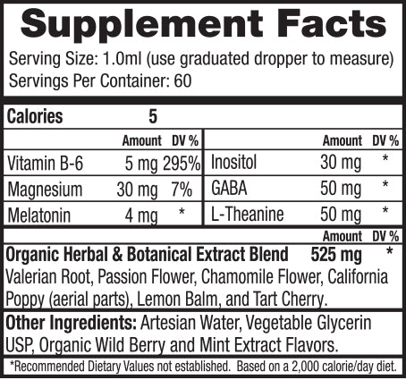Mother Earth Labs Good Nite Liquid 2