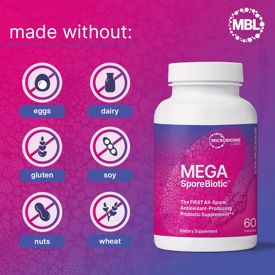 Microbiome Labs MegaSporeBiotic Capsules