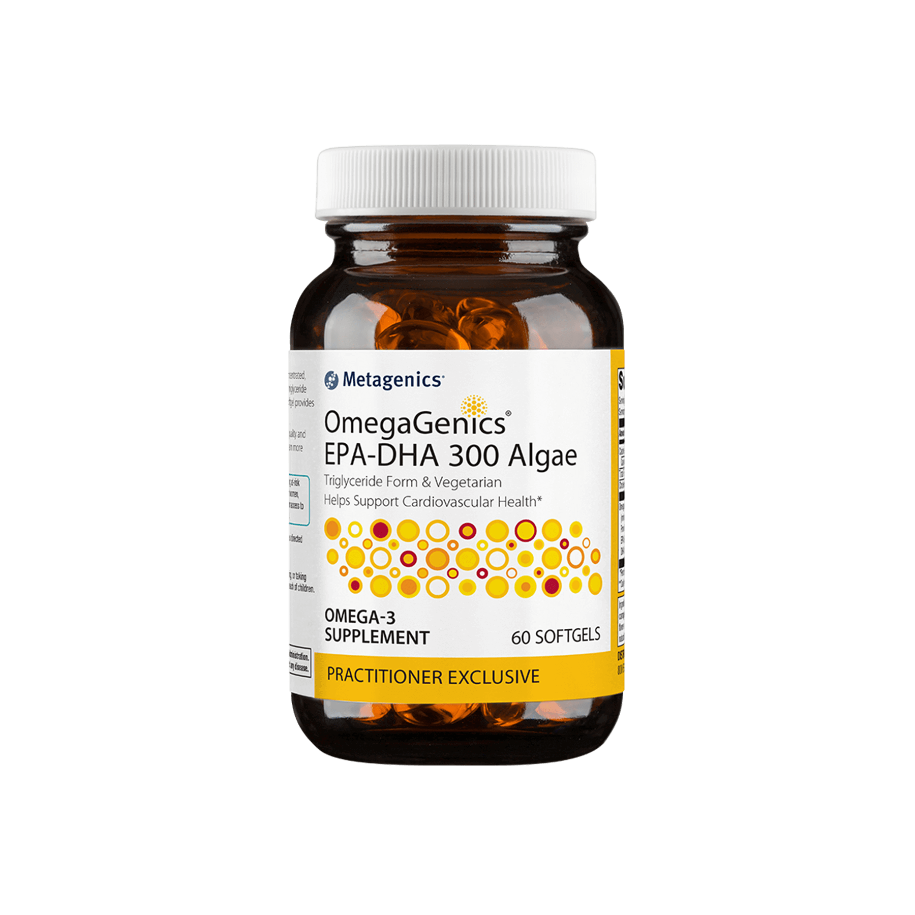 Metagenics OmegaGenics EPA-DHA 300 Algae Softgels