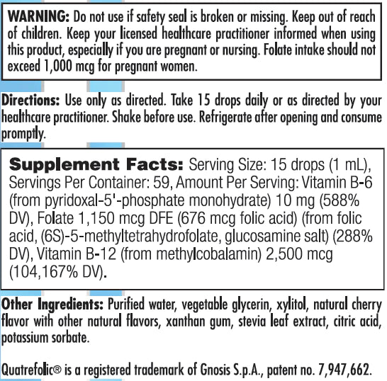 Nutra Biogenesis Methyl Factors Liquid 2