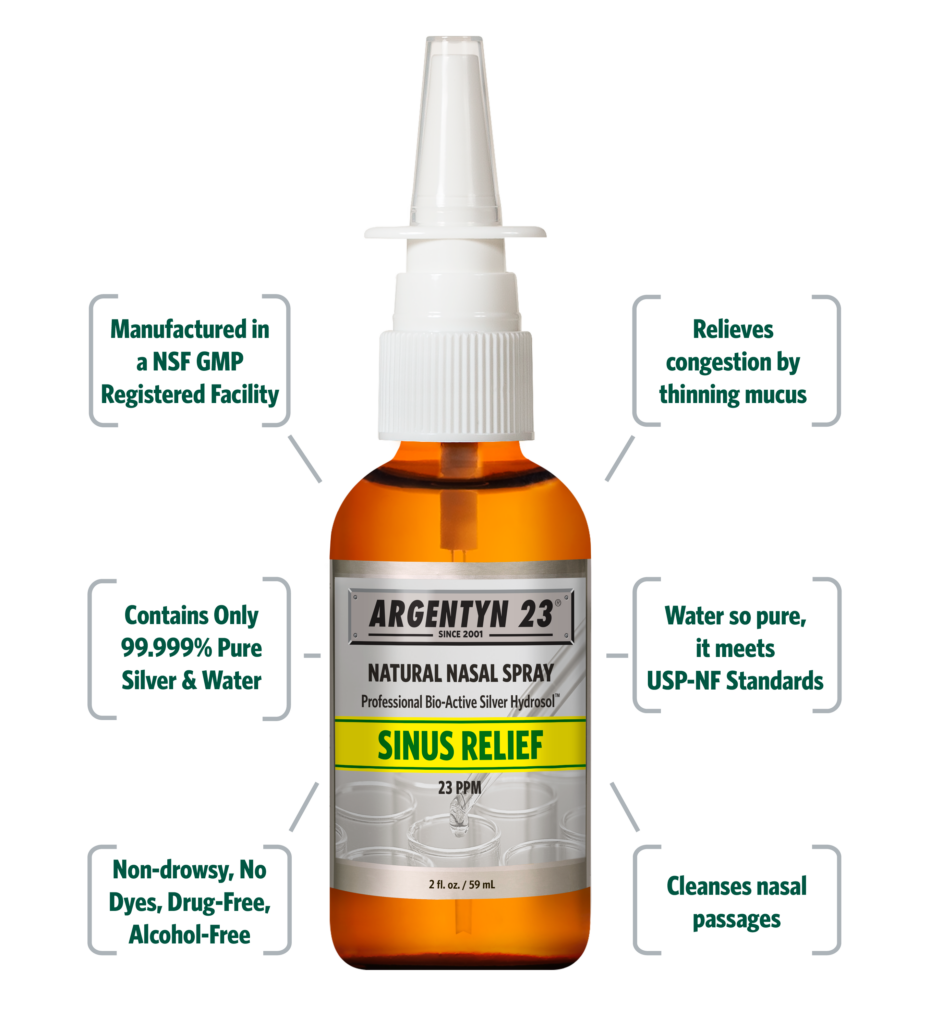 Argentyn 23 Sinus Relief Nasal Spray Liquid 4