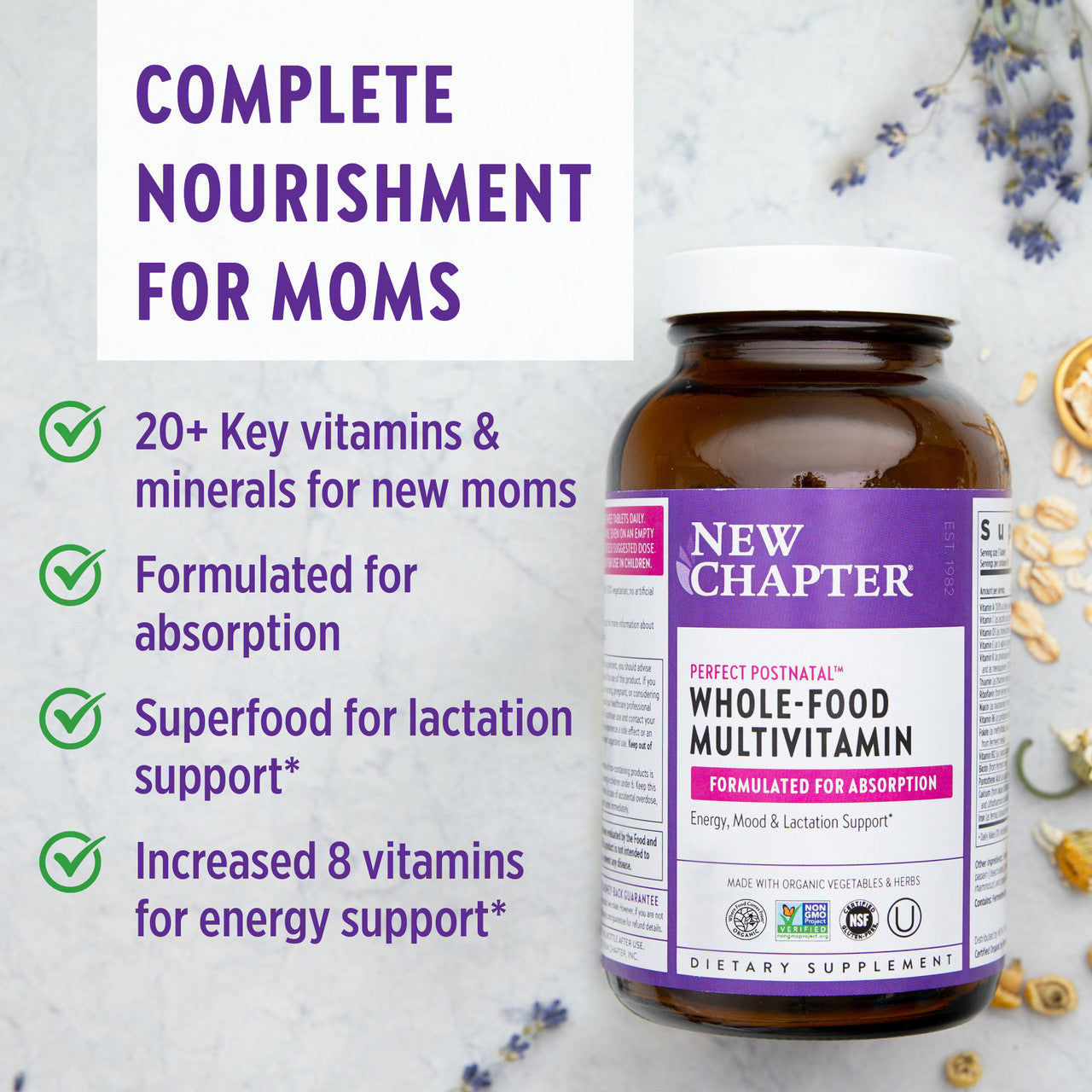 New Chapter Perfect Postnatal Tablets 3