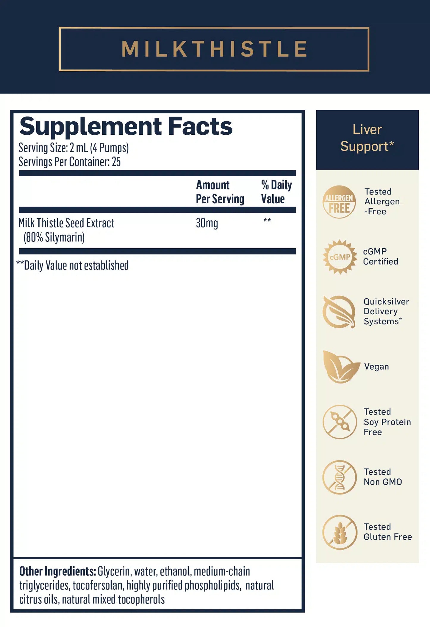 Quicksilver Milk Thistle Liquid 2