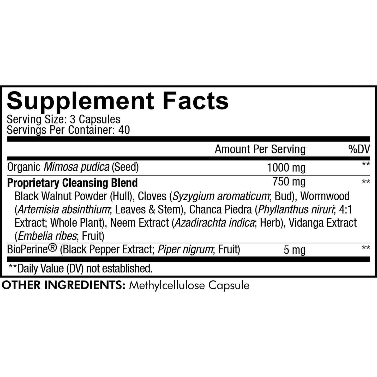 Codeage Mimosa Pudica Seed Capsules 3