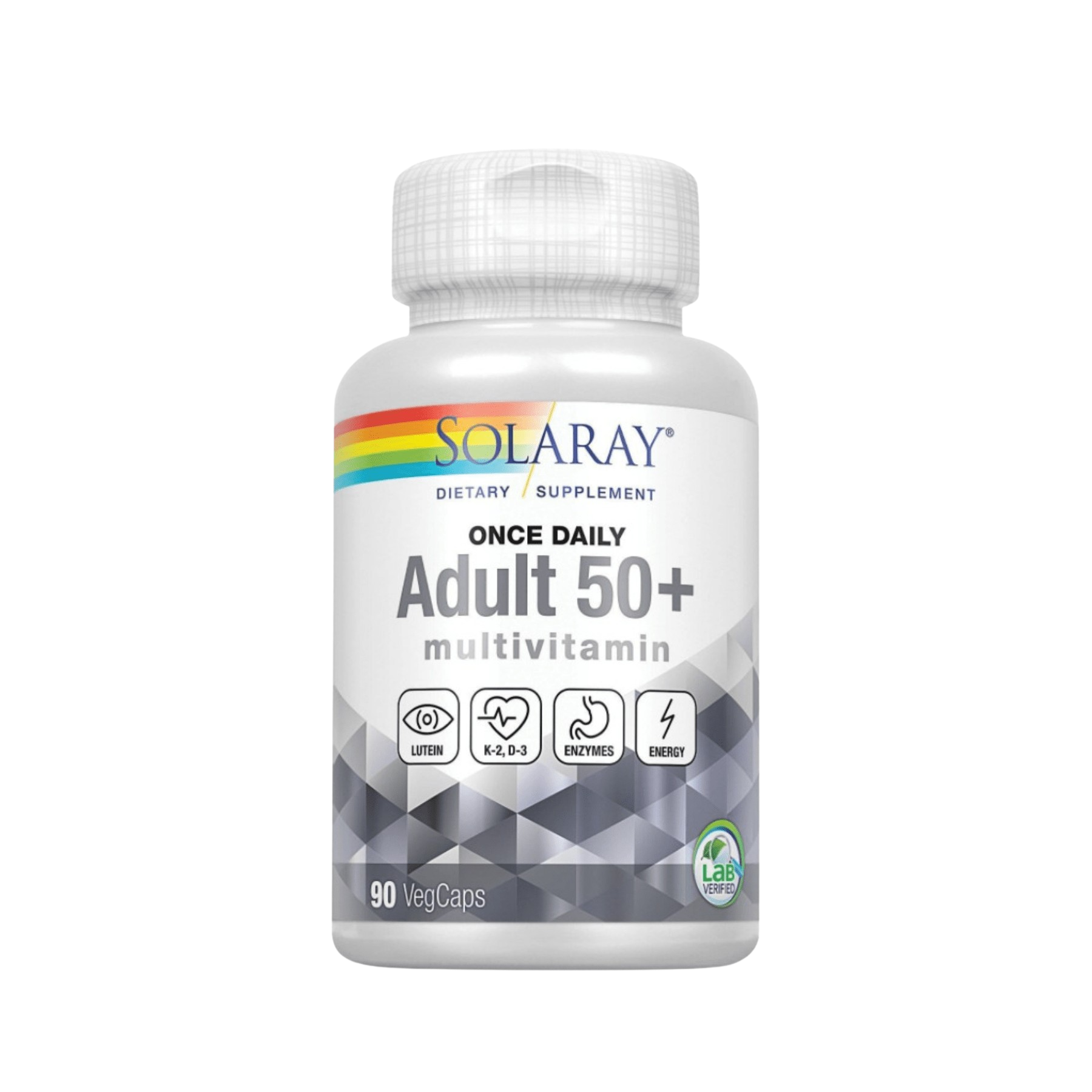 Solaray Once Daily Adult 50+ Multi-Vitamin Capsules 1
