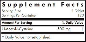 Allergy Research Group NAC - N-Acetyl-L-Cysteine 3