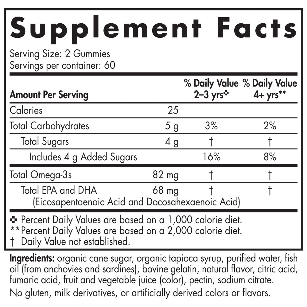 Nordic Naturals Omega-3 Gummies 3