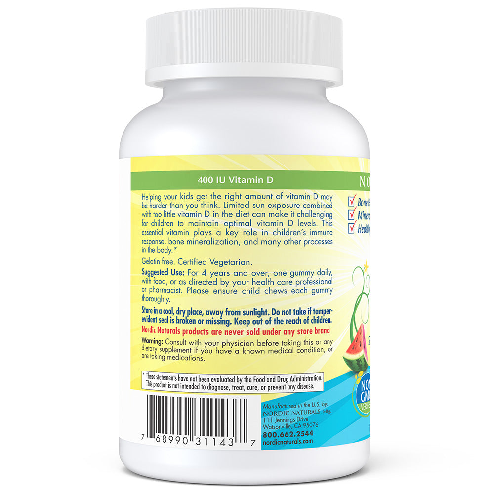 Nordic Naturals Vitamin D3 Gummies - Kids 3
