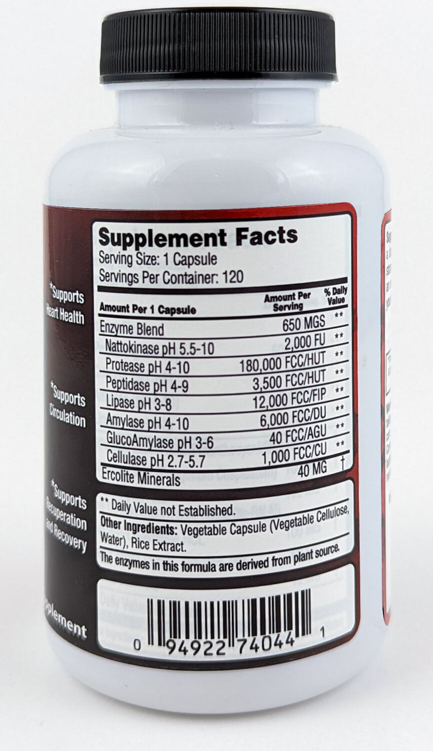 Allegany Nutrition Natto LP Capsules 2