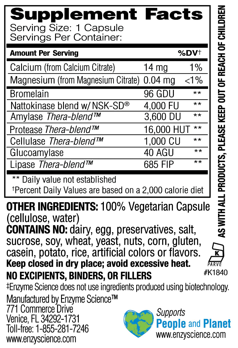 Enzyme Science Nattokinase Pro Capsules 2