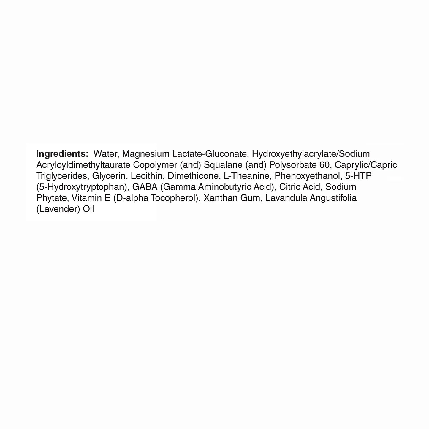 Neurobiologix Calming Cream