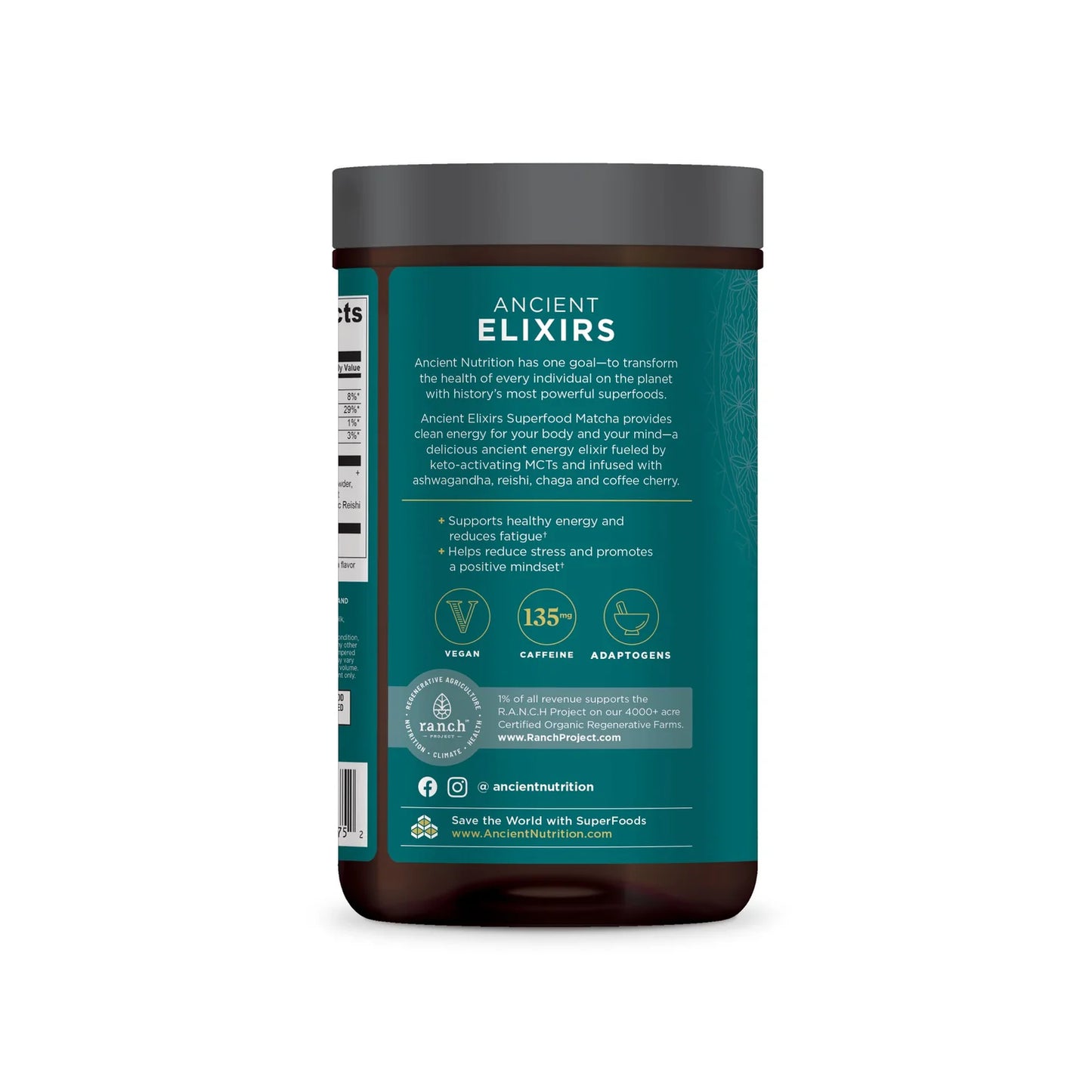 Ancient Nutrition Superfood Matcha Powder 2