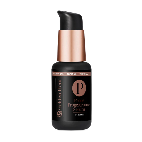 Quicksilver Golden Hour Peace Progesterone Serum 1
