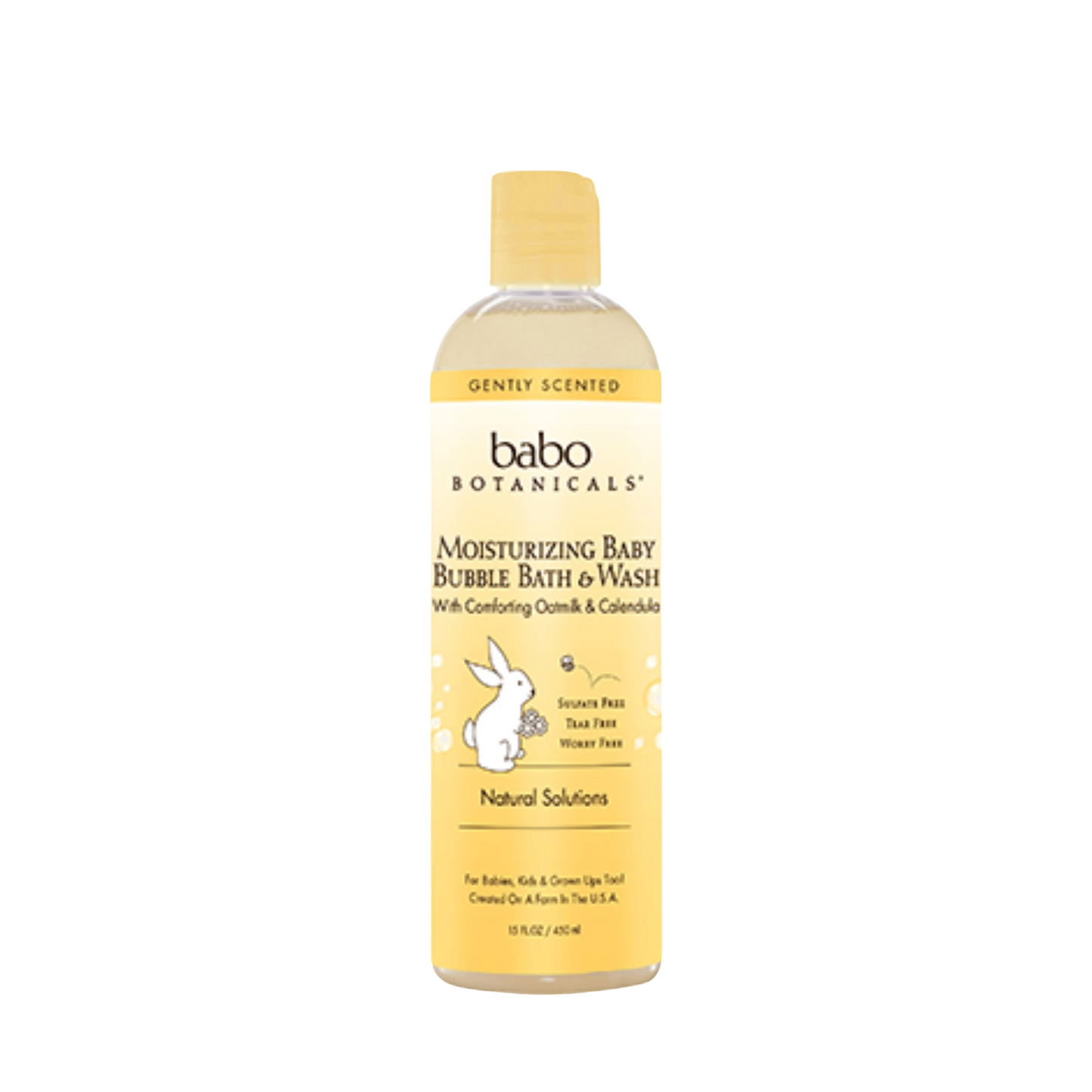 Babo Botanicals Moisturizing Baby Bubble Bath & Wash 1