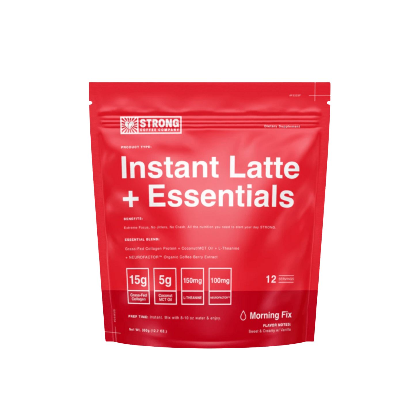 Strong Coffee Instant Latte + Essentials