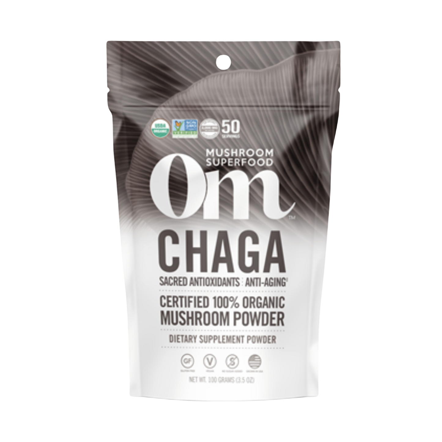 Om Mushroom Chaga Powder 1