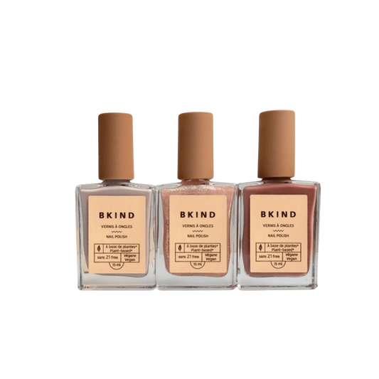 BKIND Nail Polish - The Favorites Trio Collection