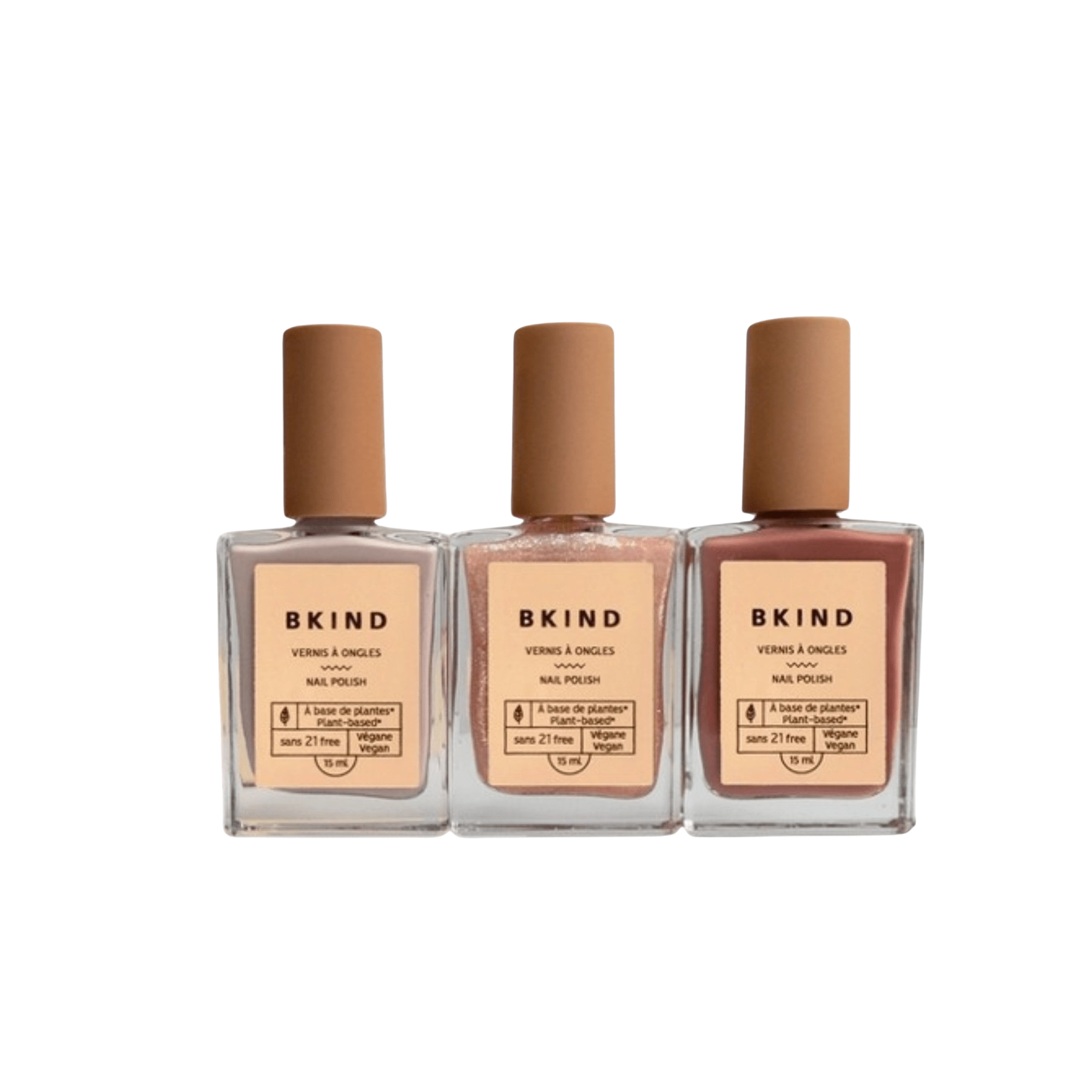 BKIND Nail Polish - The Favorites Trio Collection 1