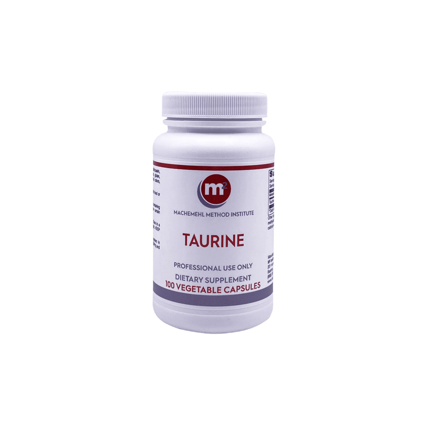 Machemehl Method Institute Taurine Capsules 1