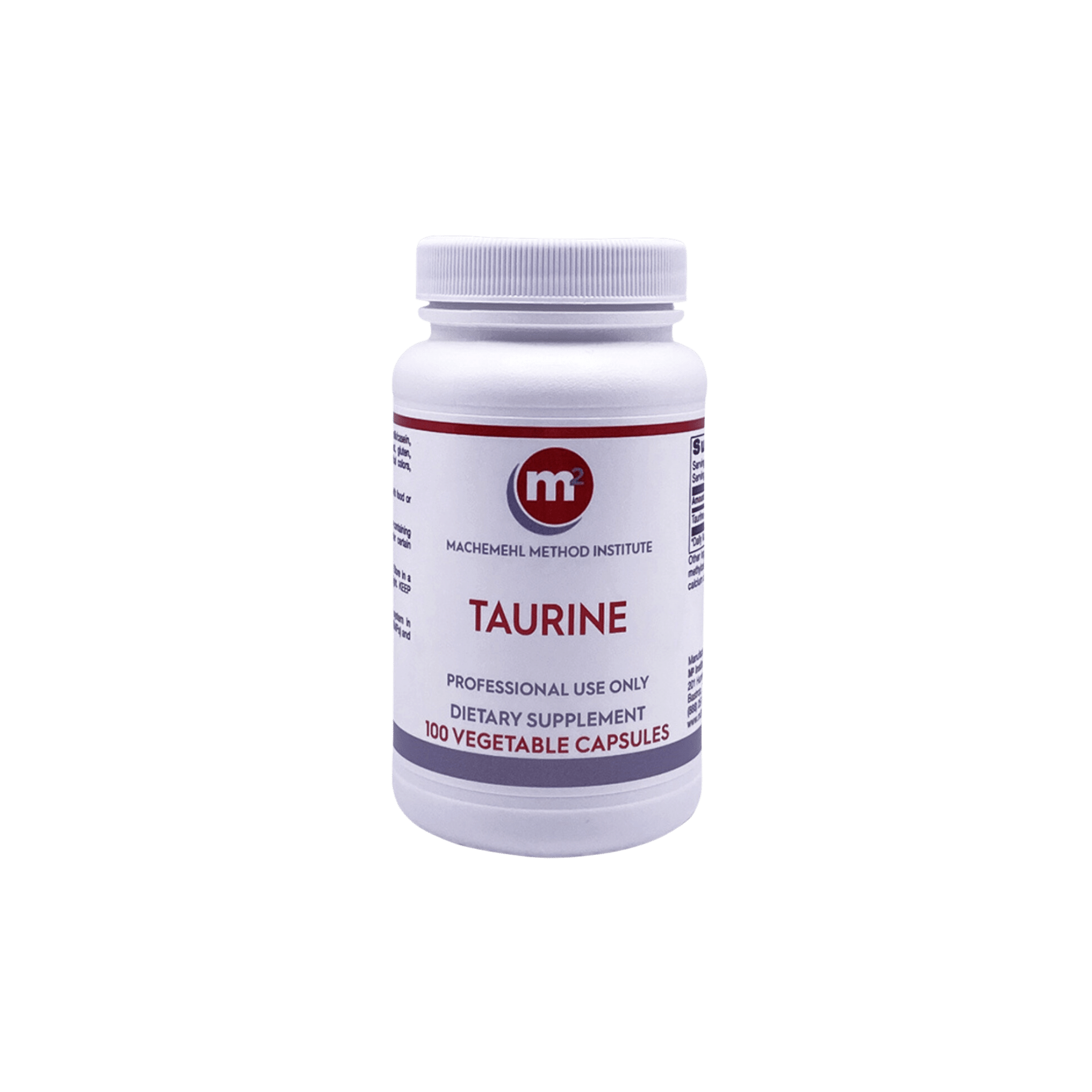 Machemehl Method Institute Taurine Capsules 1