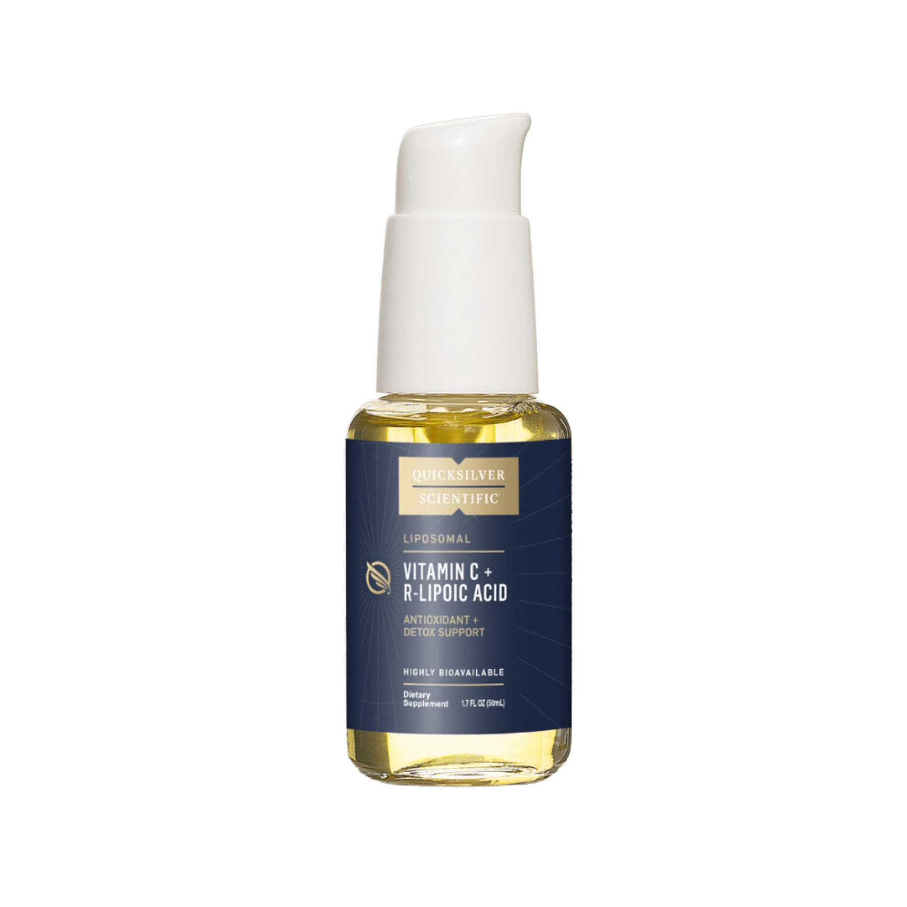 Quicksilver Liposomal Vitamin C with R-Lipoic Acid Liquid 1