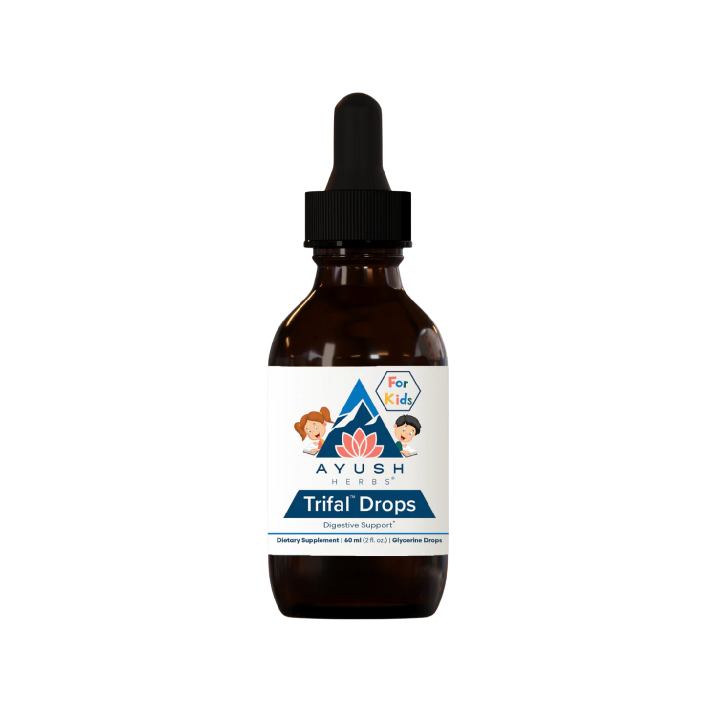 Ayush Herbs TriFal Digestive Drops for Kids 1