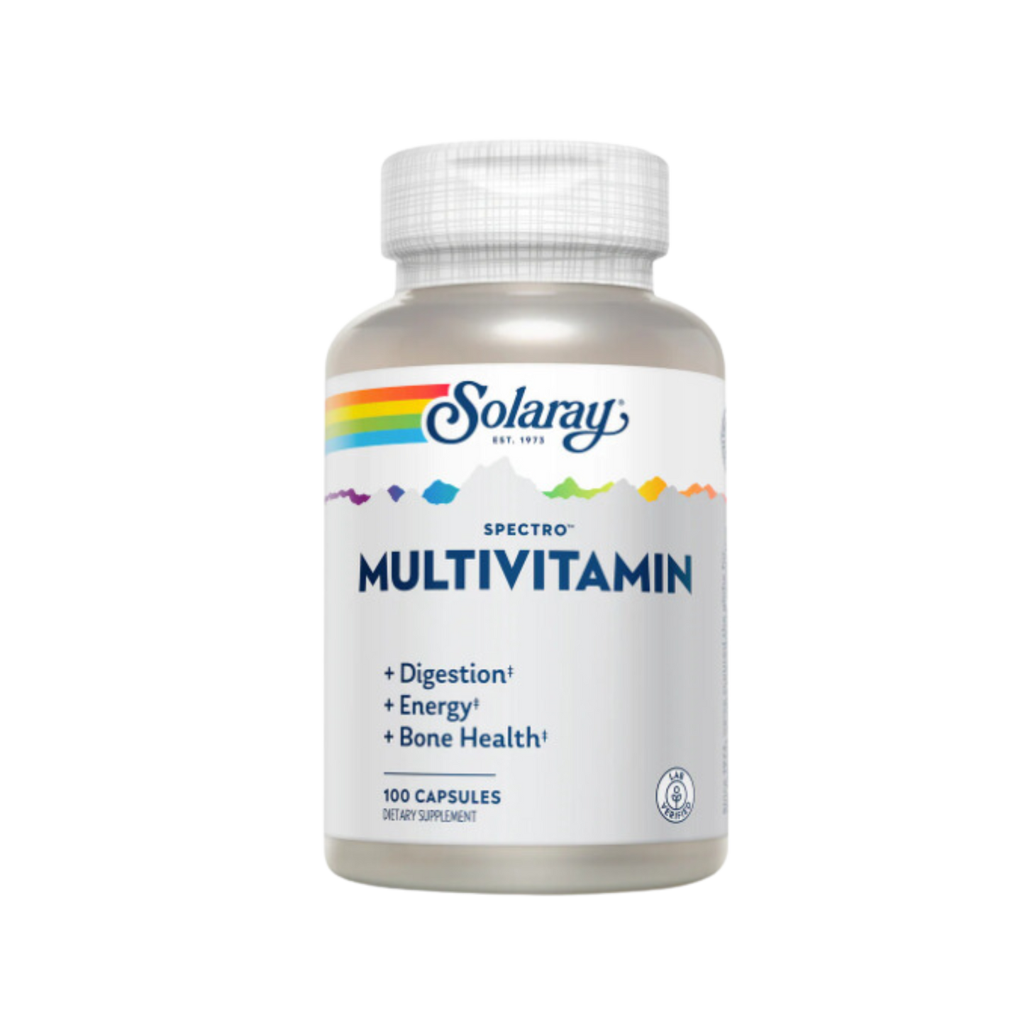 Solaray Spectro Multivitamin Capsules- with Iron 1