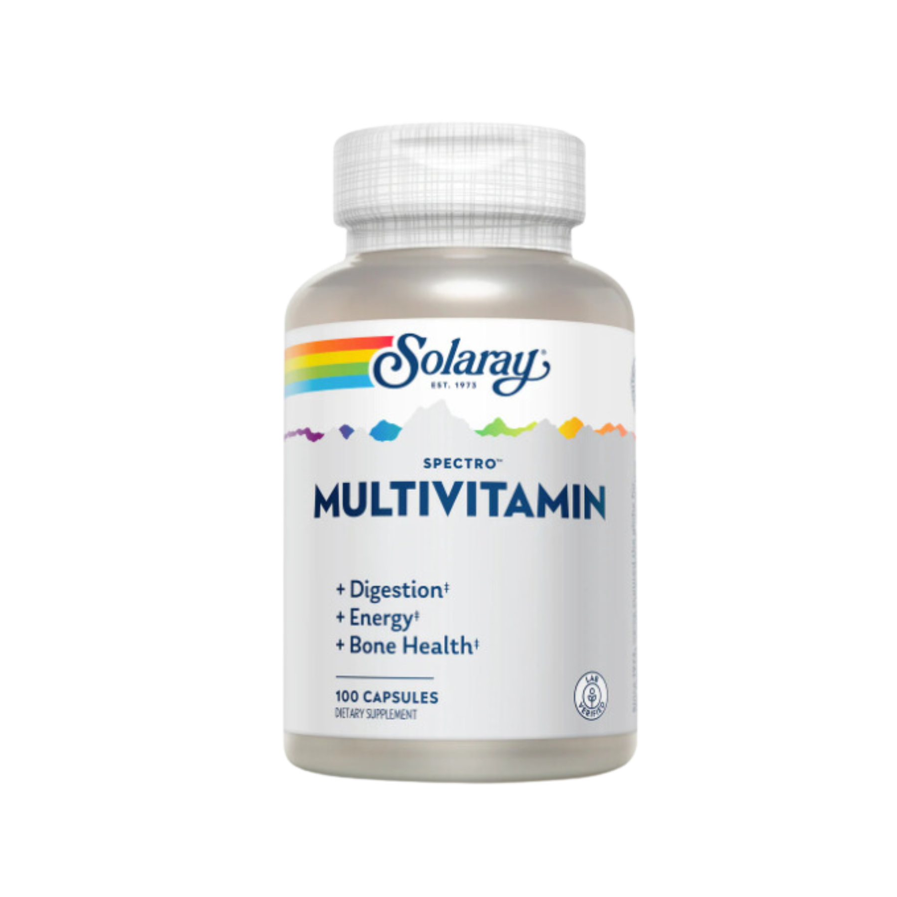 Solaray Spectro Multivitamin Capsules- with Iron 1