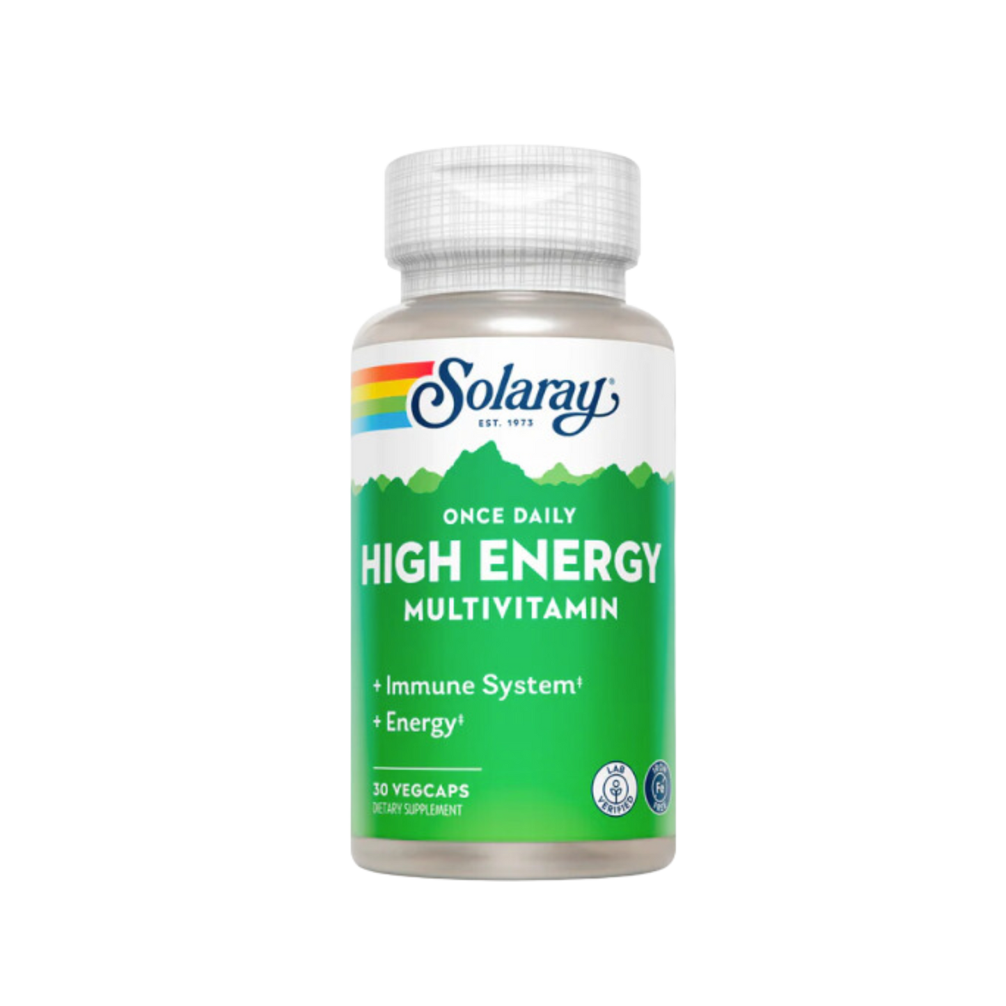Solaray Once Daily High Energy Multivitamin - Iron-Free Capsules 1