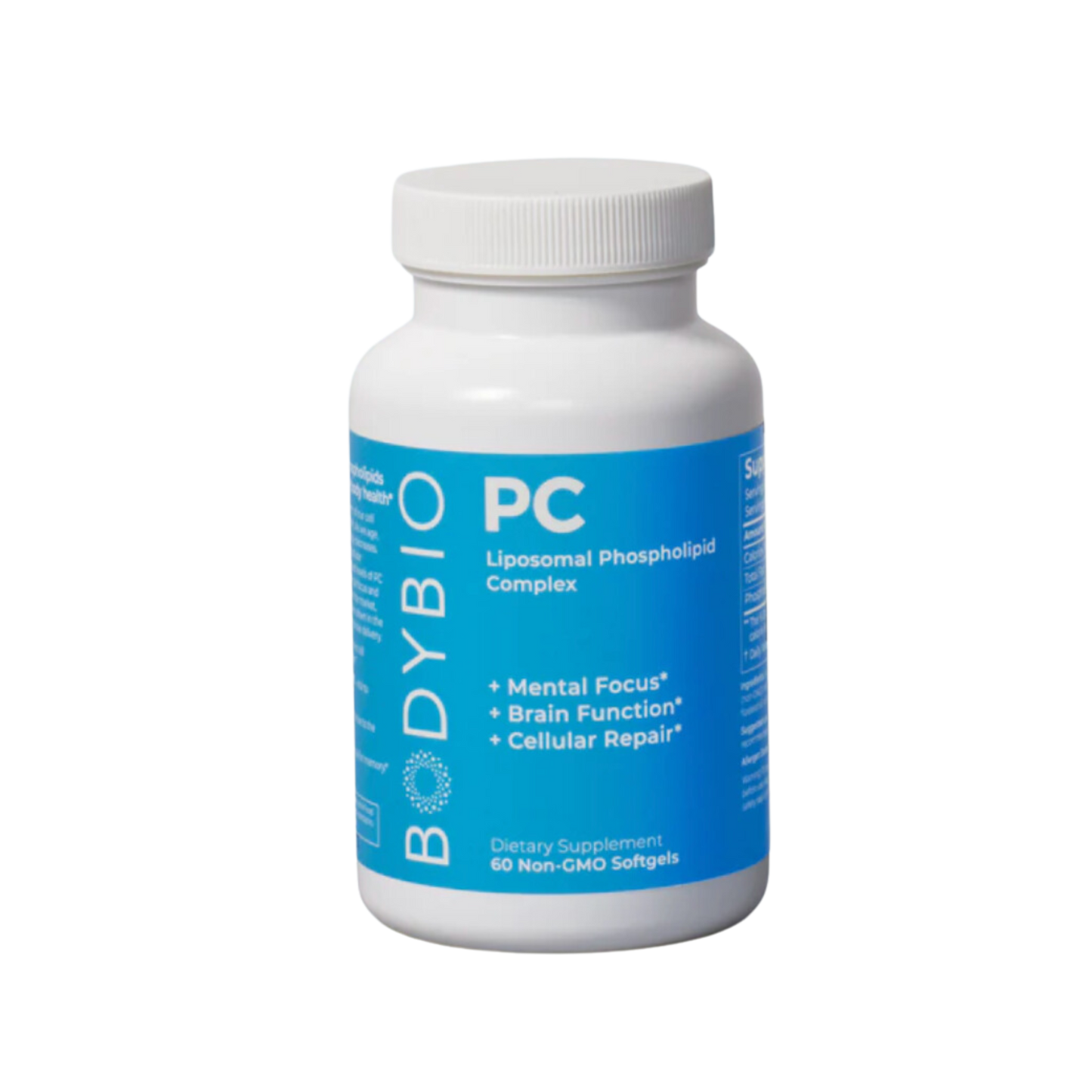 BodyBio PC (Phosphatidylcholine) Softgels 1