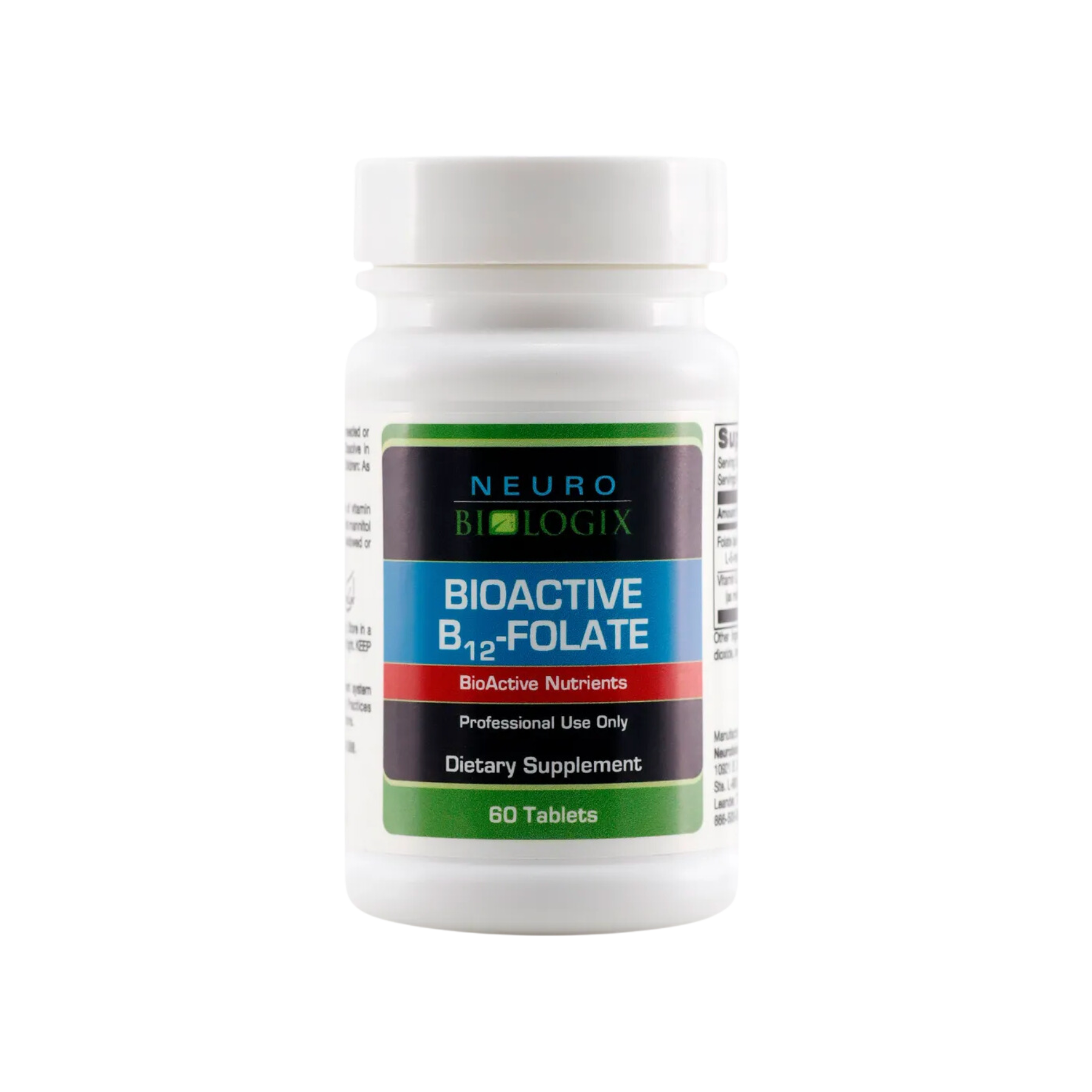 Neurobiologix Bioactive B12-Folate Tablets 1