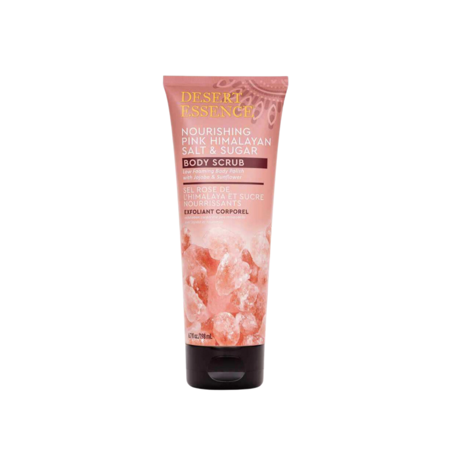 Desert Essence Nourishing Pink Himalayan Salt & Sugar Body Scrub 1