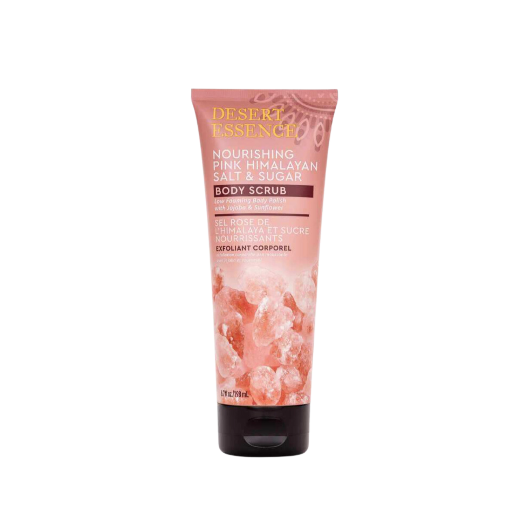 Desert Essence Nourishing Pink Himalayan Salt & Sugar Body Scrub 1