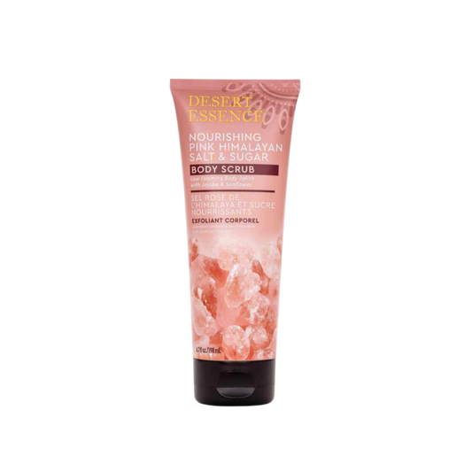 Desert Essence Nourishing Pink Himalayan Salt & Sugar Body Scrub 1