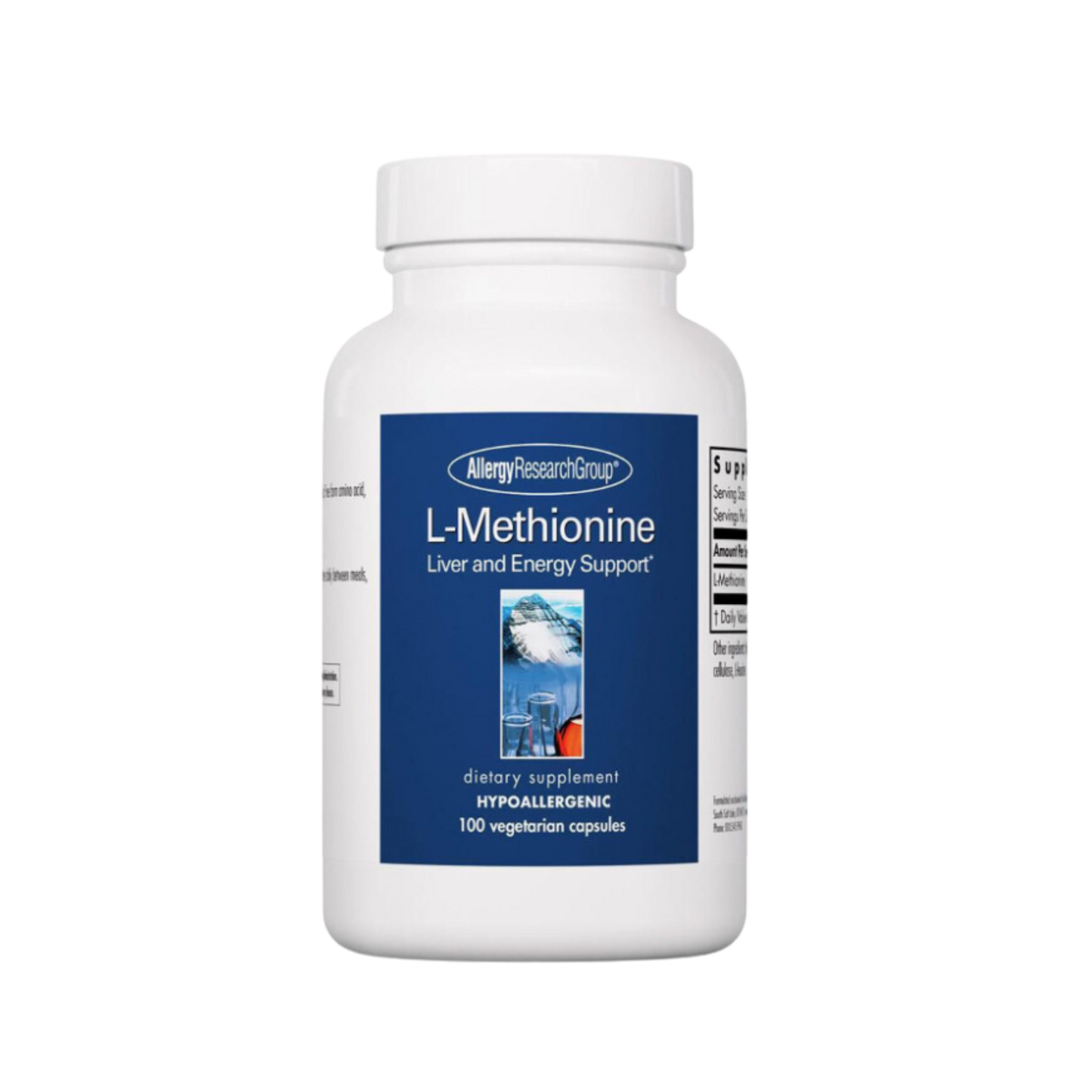 Allergy Research Group L-Methionine Capsules 1