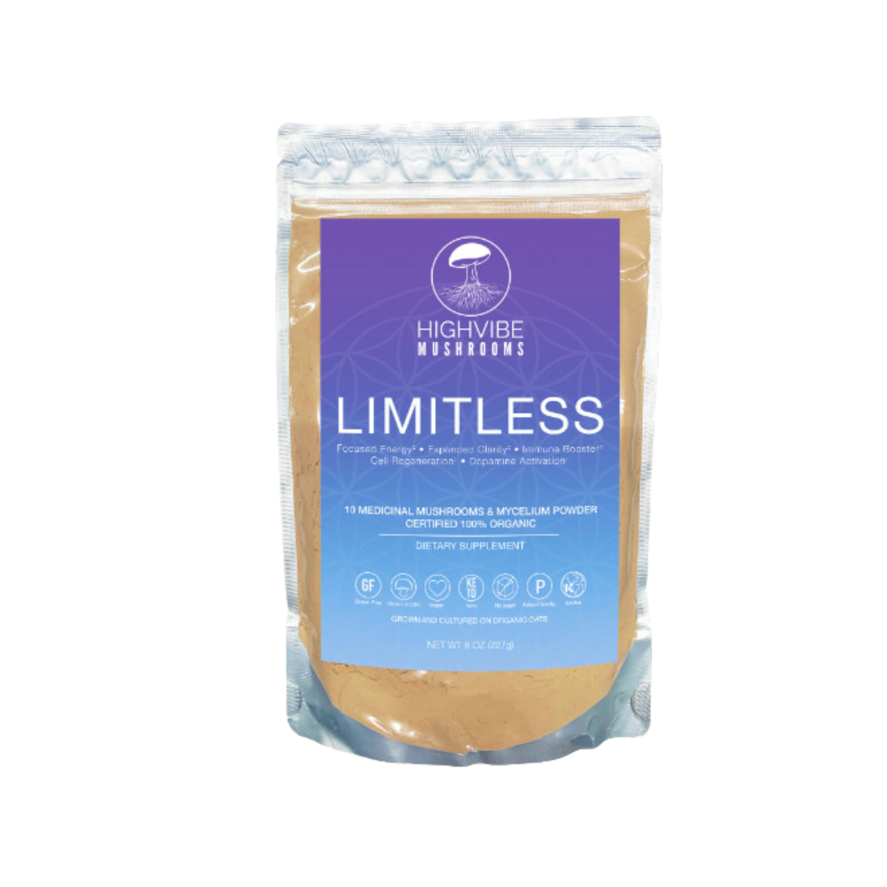 HighVibe Mushrooms Limitless Powder 1